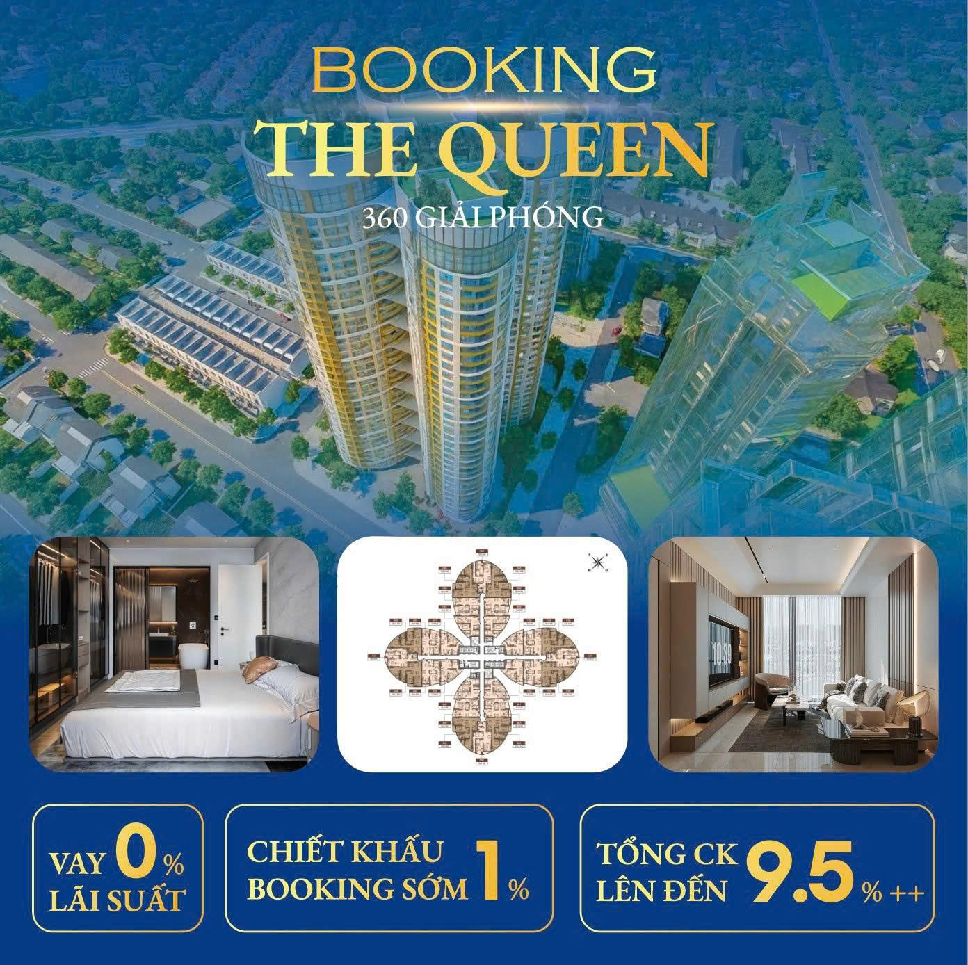 – CHÍNH THỨC MỞ BÁN ĐỢT 1 – THE QUÊN 360 GIẢI PHÓNG