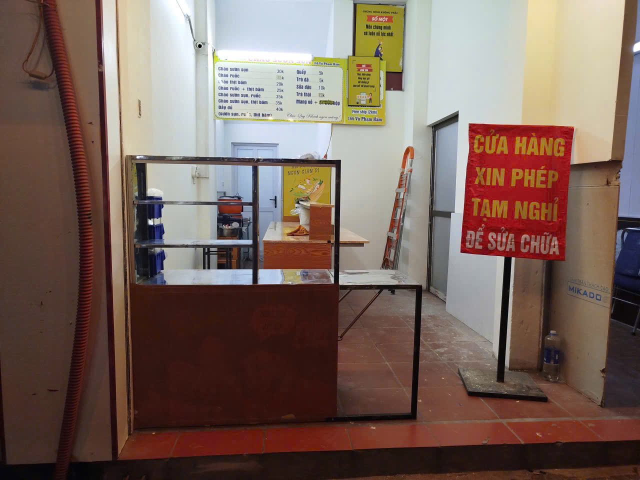 CHÍNH CHỦ CẦN SANG NHƯỢNG GẤP QUÁN BÁNH MỲ – CHÁO SƯỜN TẠI CẦU GIẤY, HN