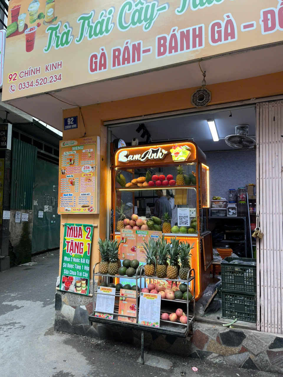 CHÍNH CHỦ Sang nhượng lại cửa hàng đồ uống đã có sẵn 1 năm hoạt động