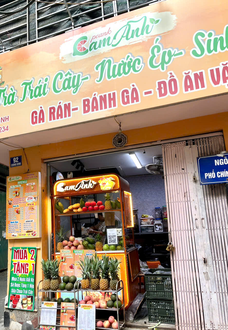 CHÍNH CHỦ Sang nhượng lại cửa hàng đồ uống đã có sẵn 1 năm hoạt động