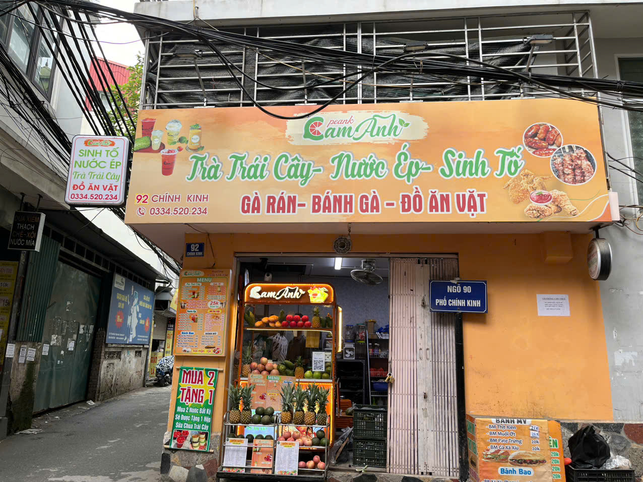 CHÍNH CHỦ Sang nhượng lại cửa hàng đồ uống đã có sẵn 1 năm hoạt động