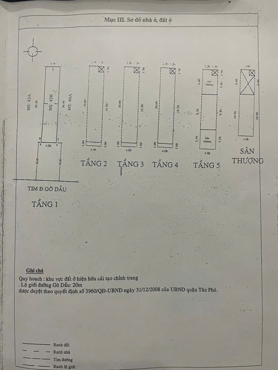 Bán Nhà Mặt Tiền 42B Gò Dầu, Tân Sơn Nhì
