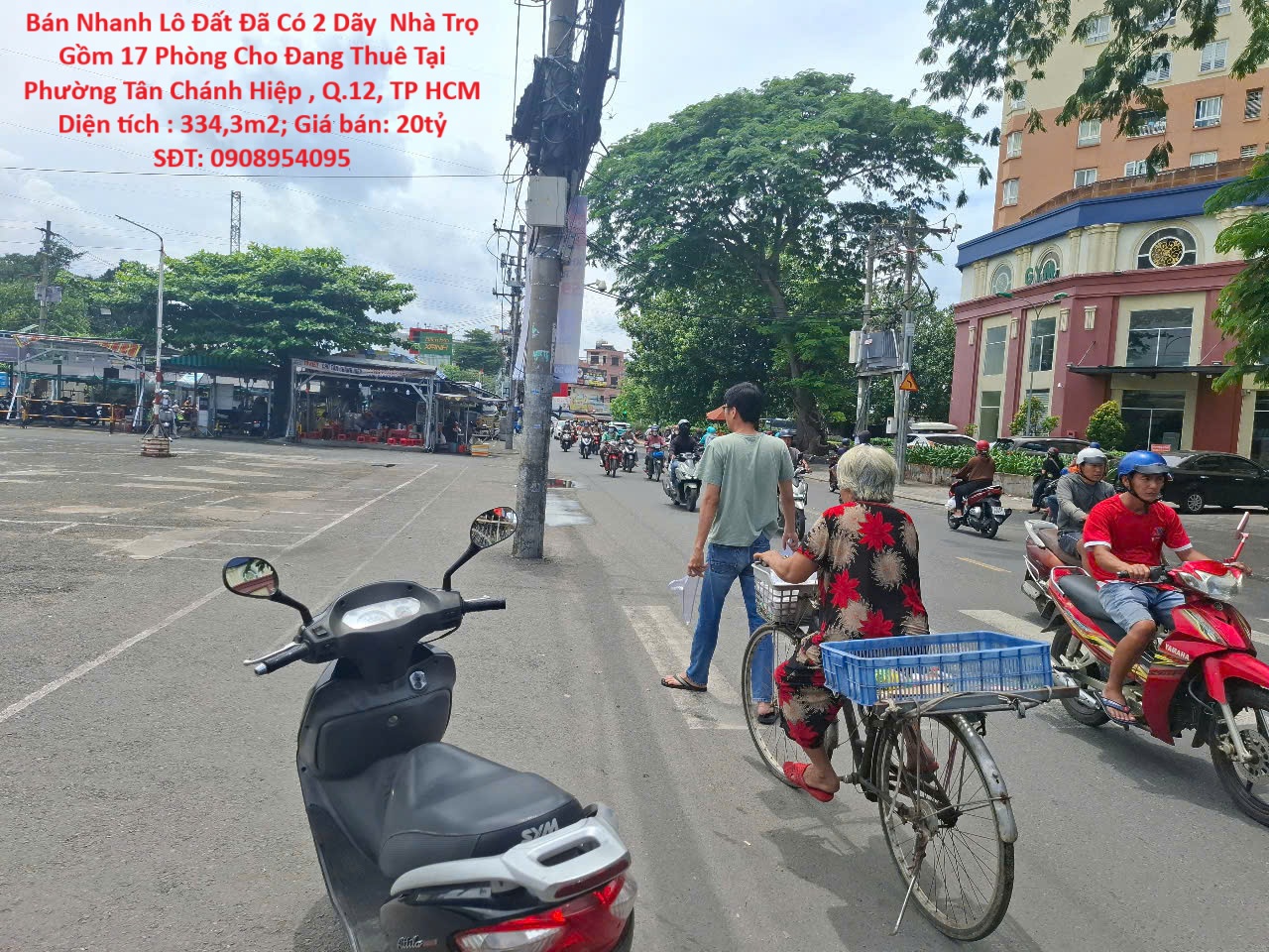 CHÍNH CHỦ Cần Bán Nhanh Lô Đất Đã Có 2 Dãy Nhà Trọ Gồm 17 Phòng Cho Đang Thuê Tại Q.12, TP HCM