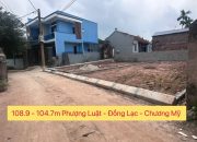 SIÊU PHẨM 2 LÔ ĐẤT 108,9M VÀ 104,7M TẠI ĐỒNG LẠC-CHƯƠNG MỸ-HÀ NỘI