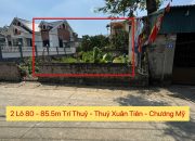 CHÍNH CHỦ BÁN 2 LÔ ĐẤT 80M VÀ 85,5M TẠI THỦY XUÂN TIÊN-CHƯƠNG MỸ-HÀ NỘI