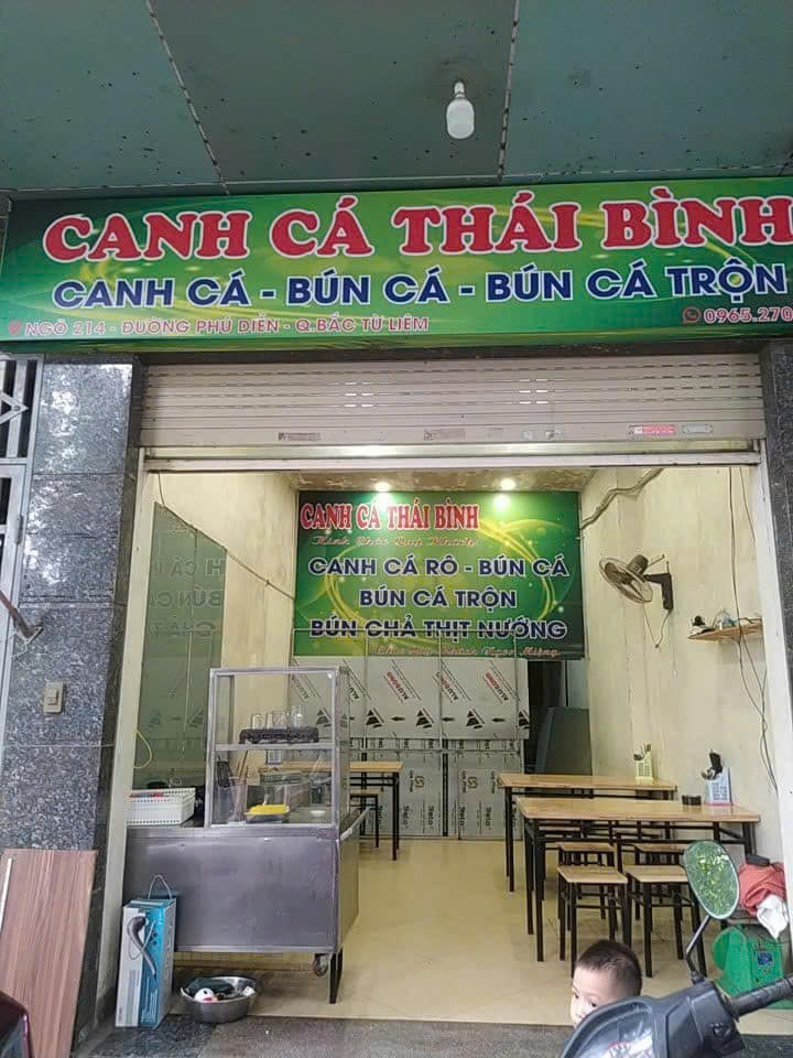 SANG NHƯỢNG QUÁN BÚN CÁ THÁI BÌNH TẠI PHÚ DIỄN, BẮC TỪ LIÊM, HÀ NỘI- GẦN ĐẠI HỌC TÀI NGUYÊN MÔI TRƯỜNG