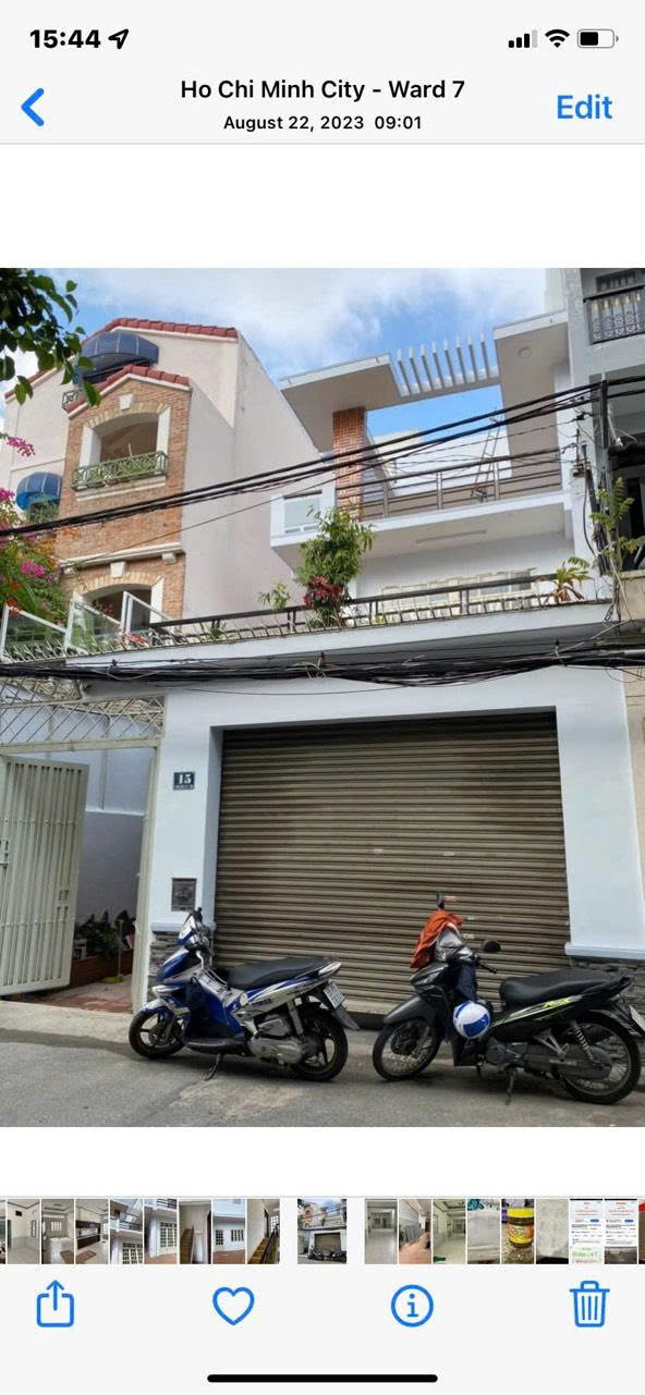 Bán Nhà Mặt Tiền 15 Vân Côi , Phường 7, Quận Tân Bình