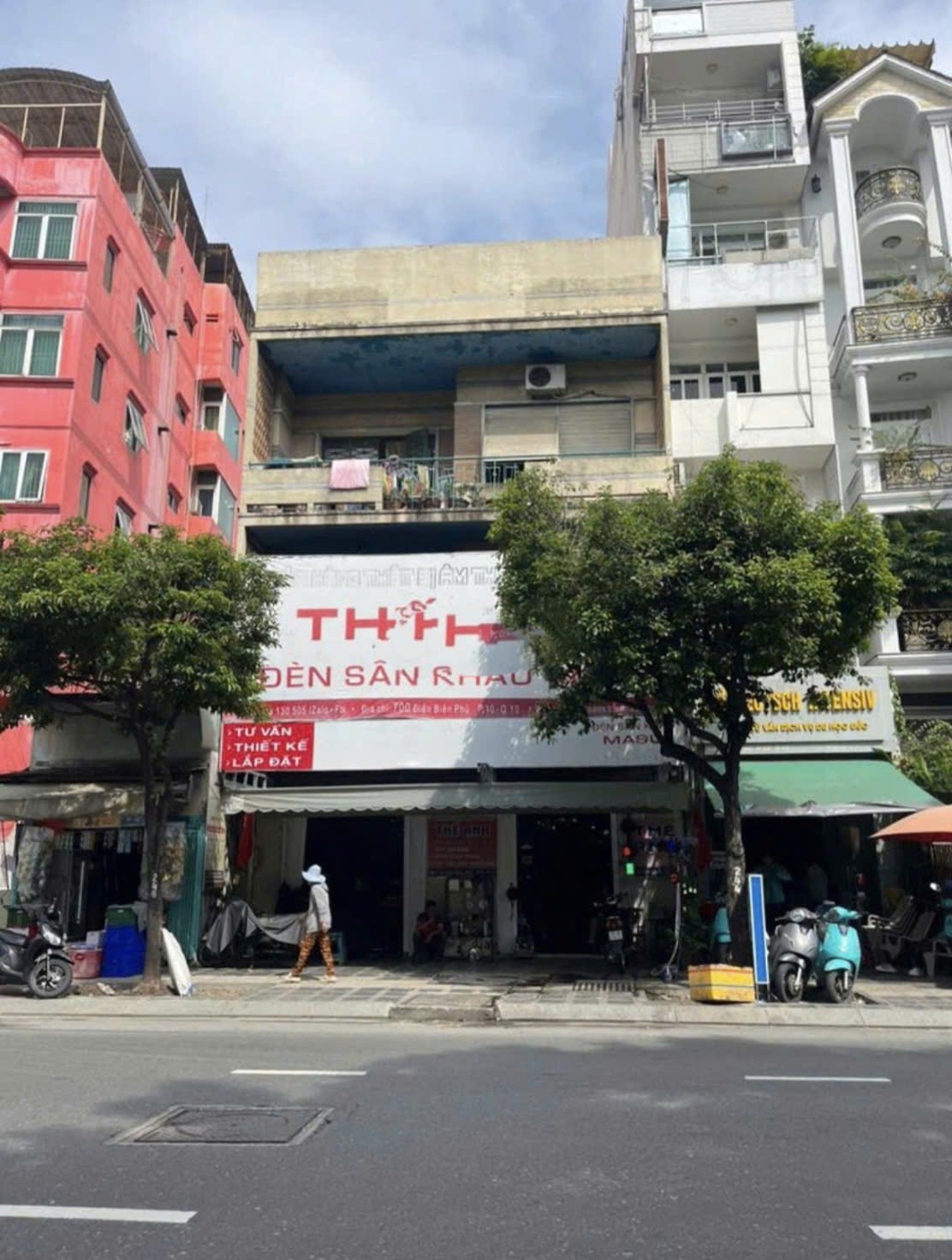 Cho thuê MT 698-700 Điện Biên Phủ, phường 10, Quận 10