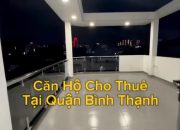 Cho thuê căn hộ lầu 3 khu vực Bình Thạnh gần Lăng Ông Bà Chiểu , view sân thượng rộng thoáng mát