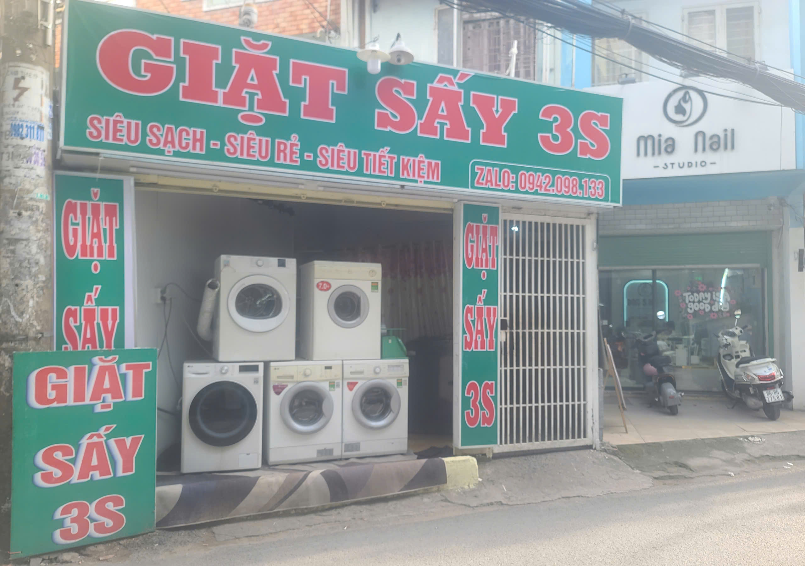 CHÍNH CHỦ CẦN SANG NHƯỢNG TIỆM GIẶT TẠI TÂN BÌNH – TP.HCM