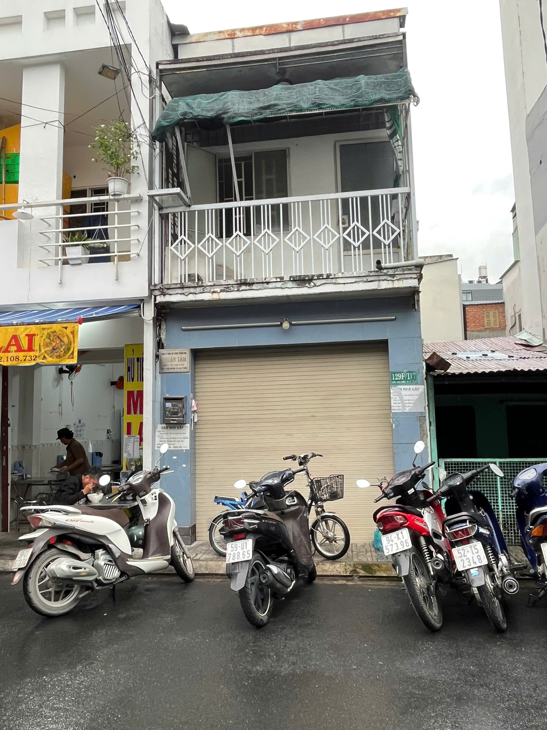 Bán nhà 129F/117 Bến Vân Đồn, P. Khánh Hội, Tp.HCM