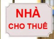 Chính chủ cần cho thuê nhà cấp 4 tại ngõ 14 Quang Trung, Hà Đông, Hà Nội.