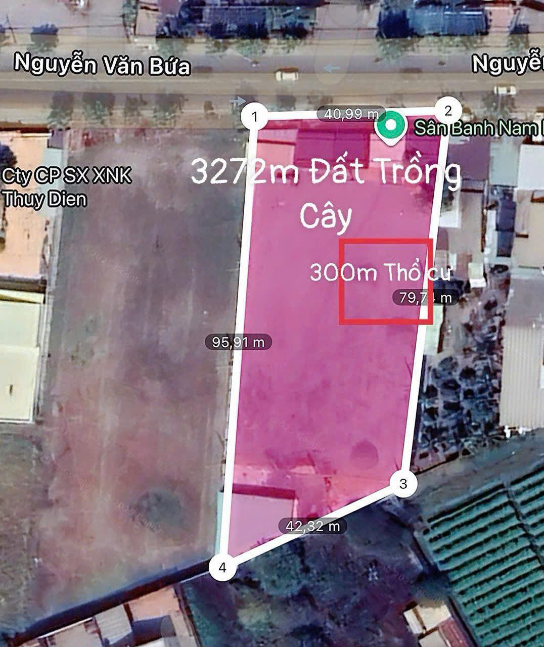 ĐẤT 3.572M² MẶT TIỀN NGUYỄN VĂN BỨA DT KHỦNG GIÁ 17TR/M²