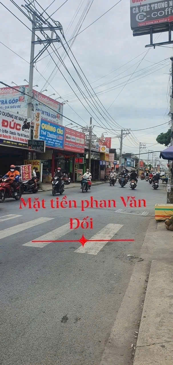 NHÀ CẤP 4 (5.5×55) MẶT TIỀN PHAN VĂN ĐỐI, BÀ ĐIỂM, HÓC MÔN