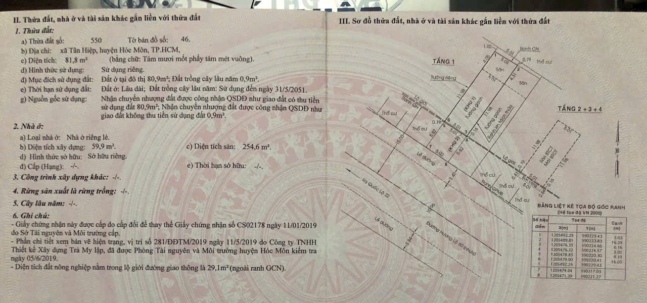 BÁN NHÀ ĐÔI (10×20) MT NHỰA LÊ LỢI GẦN NGÃ 3 HỒNG CHÂU, QL22 GIÁ 20 TỶ