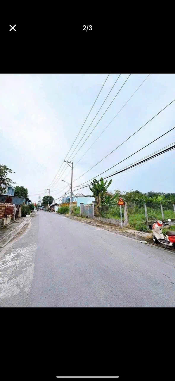 ĐẤT (8.68×25.5) 2 MT ĐẸP PHÙNG THỊ CHUYỆN, THỚI TAM THÔN, HÓC MÔN