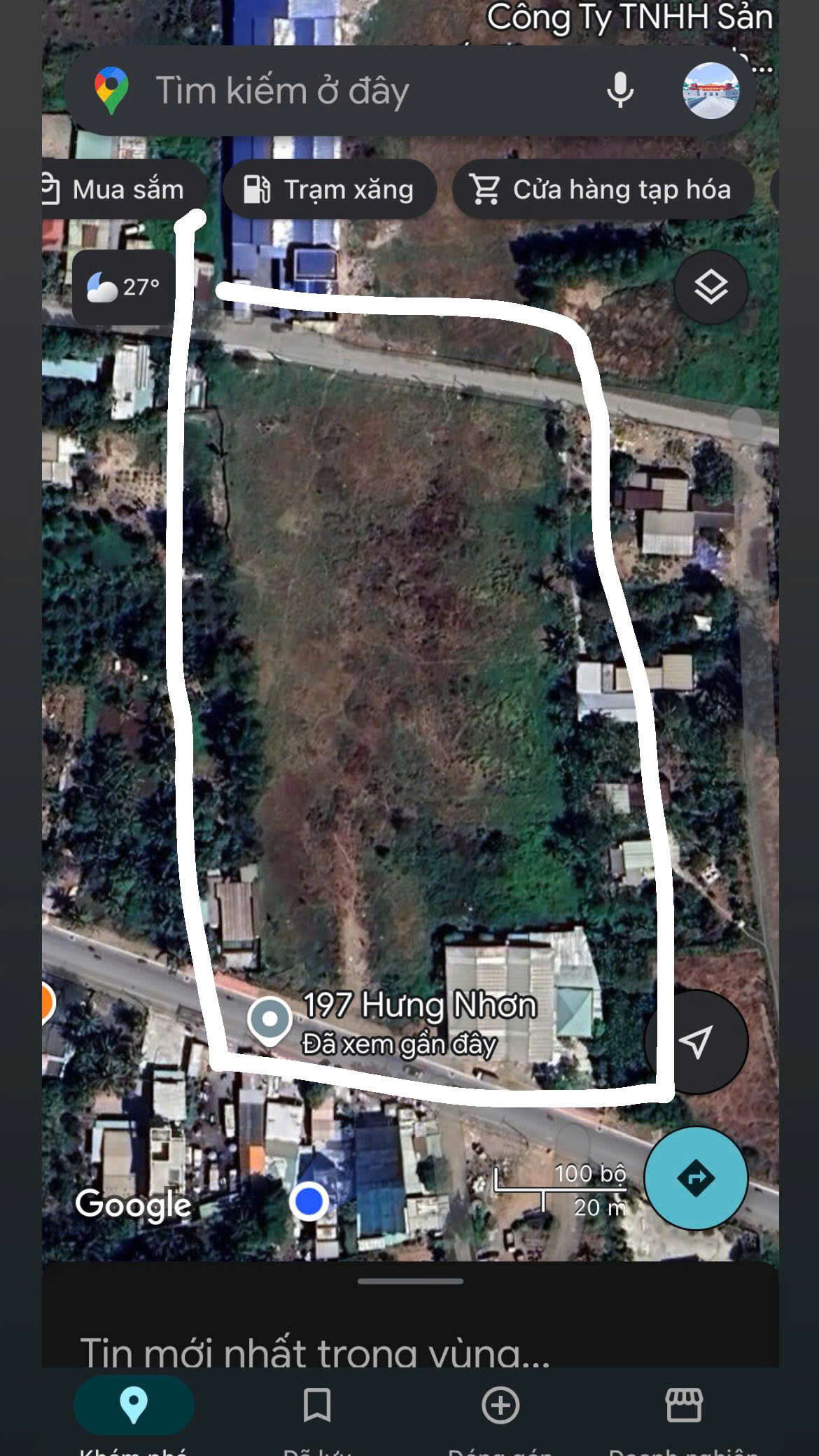 Nhanh tay sở hữu lô đất nền diện tích 10.52811 m² tại đường Hưng Nhơn, Xã Tân Kiên, Bình Chánh, Hồ Chí Minh.