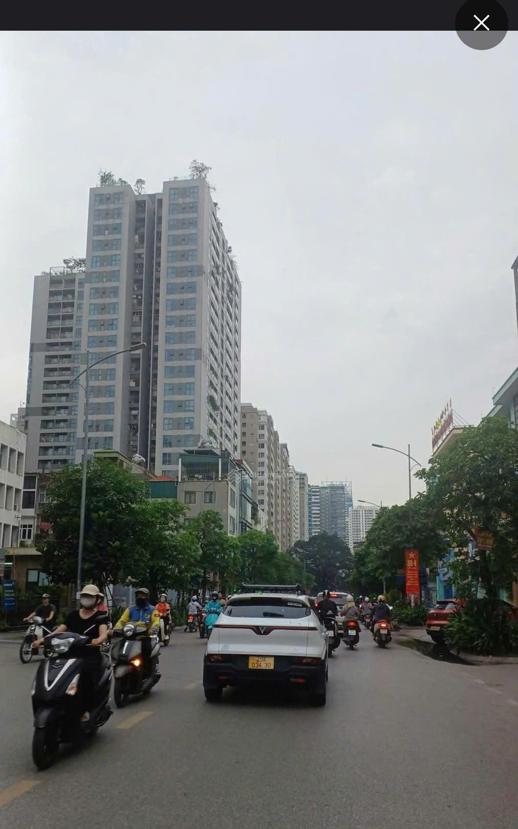 Mặt phố Vũ Trọng Phụng – Vỉa hè rộng kinh doanh sầm uất – Quy hoạch ổn định