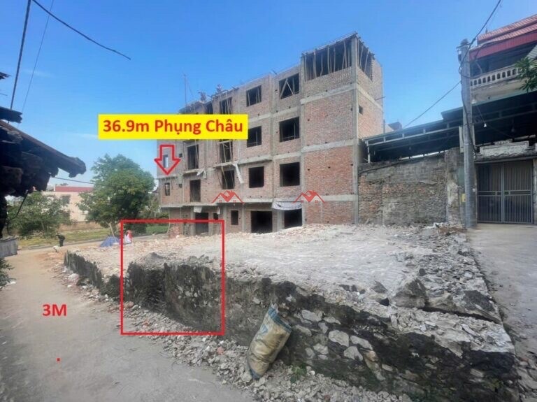 BÁN LÔ ĐẤT 36,9M TẠI PHỤNG CHÂU-CHƯƠNG MỸ-HÀ NỘI