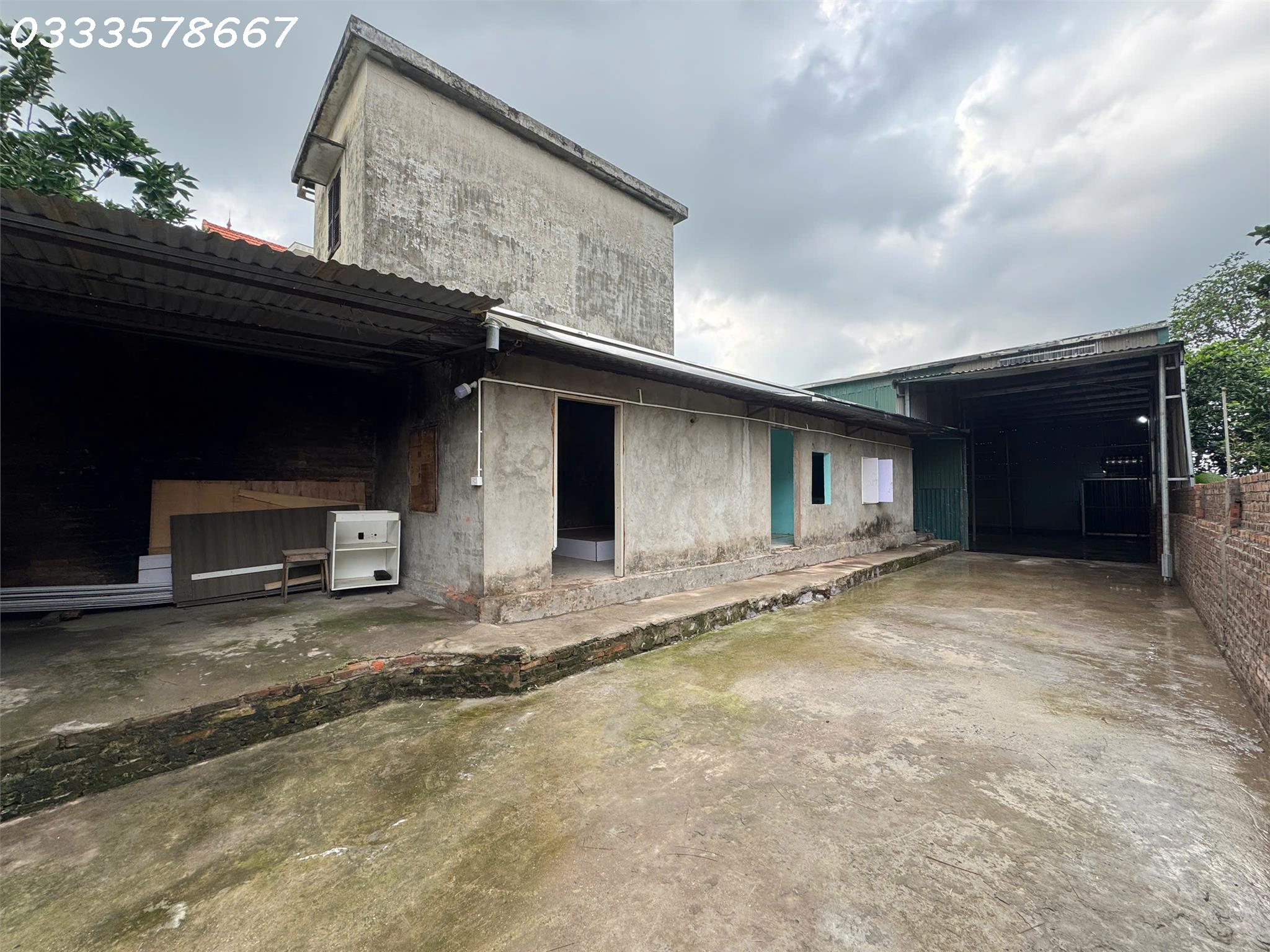 Nhà em có xưởng muốn cho thuê, chính chủ 500m2 Long Biên, Hà Nội